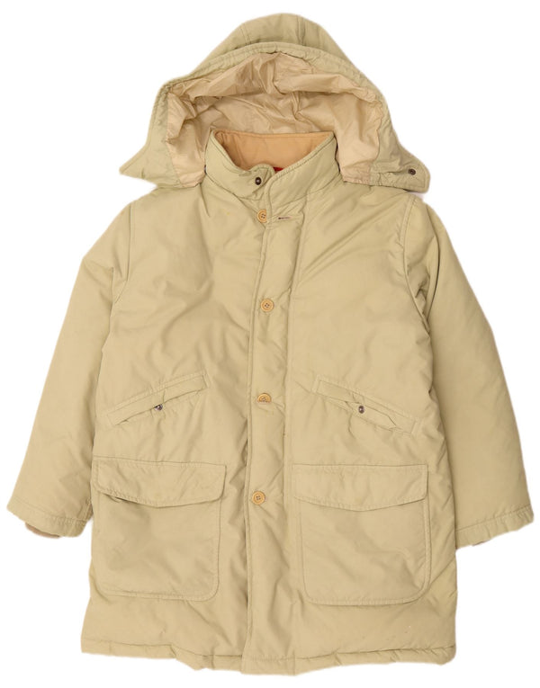 Fay Herre Narvik Hooded Padded Coat UK 44 2XL Beige