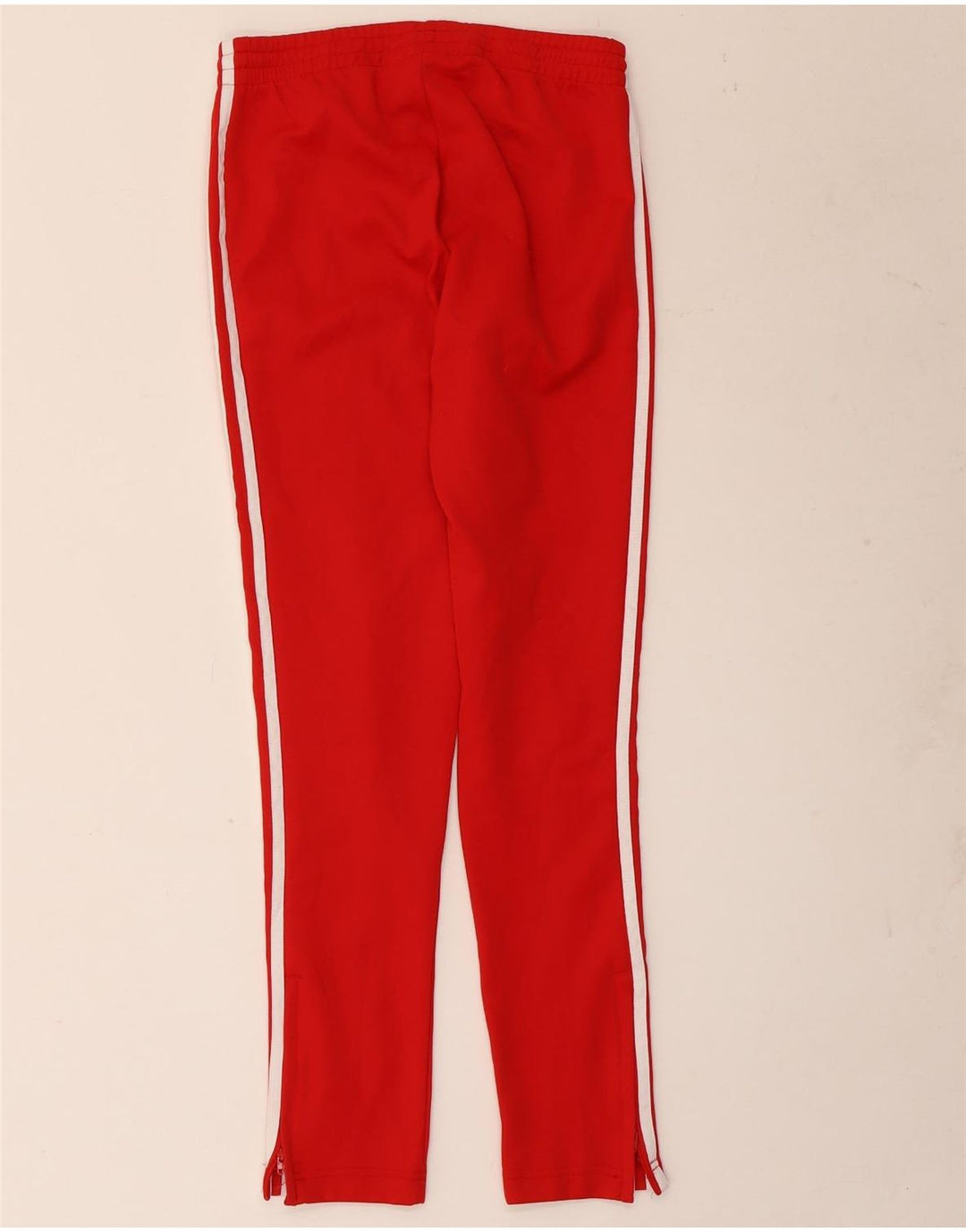 Adidas Træningsdragtsbukser til kvinder UK 8 Small Red Polyester