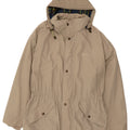 Bailo Regnjakke med hætte til mænd UK 38 Medium Beige Bomuld