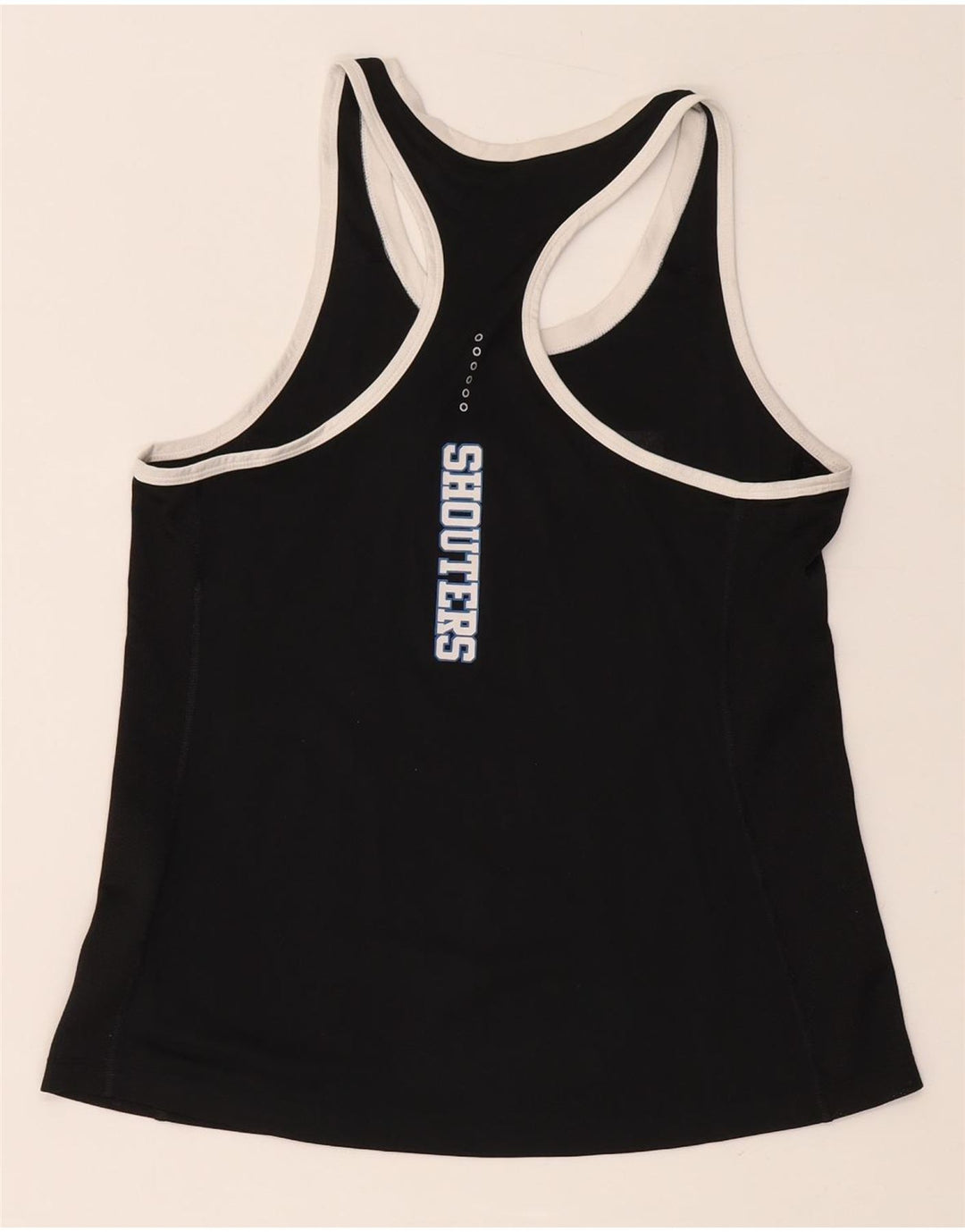 Nike Dame Saint Thomas Grafisk Vest Top UK 14 Stor Sort Polyester