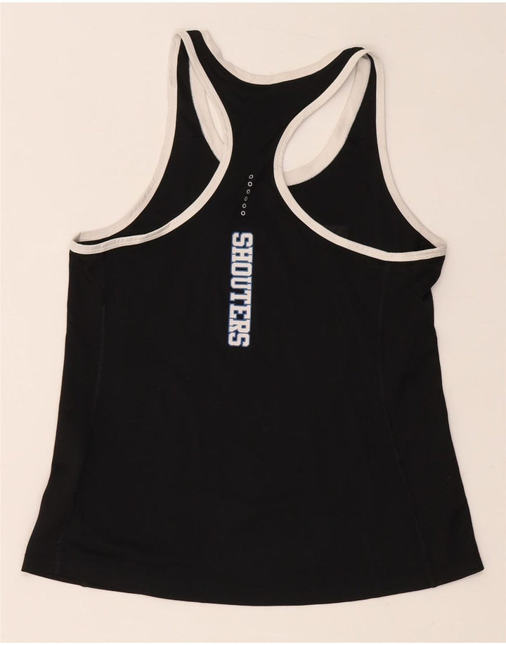 Nike Dame Saint Thomas Grafisk Vest Top UK 14 Stor Sort Polyester