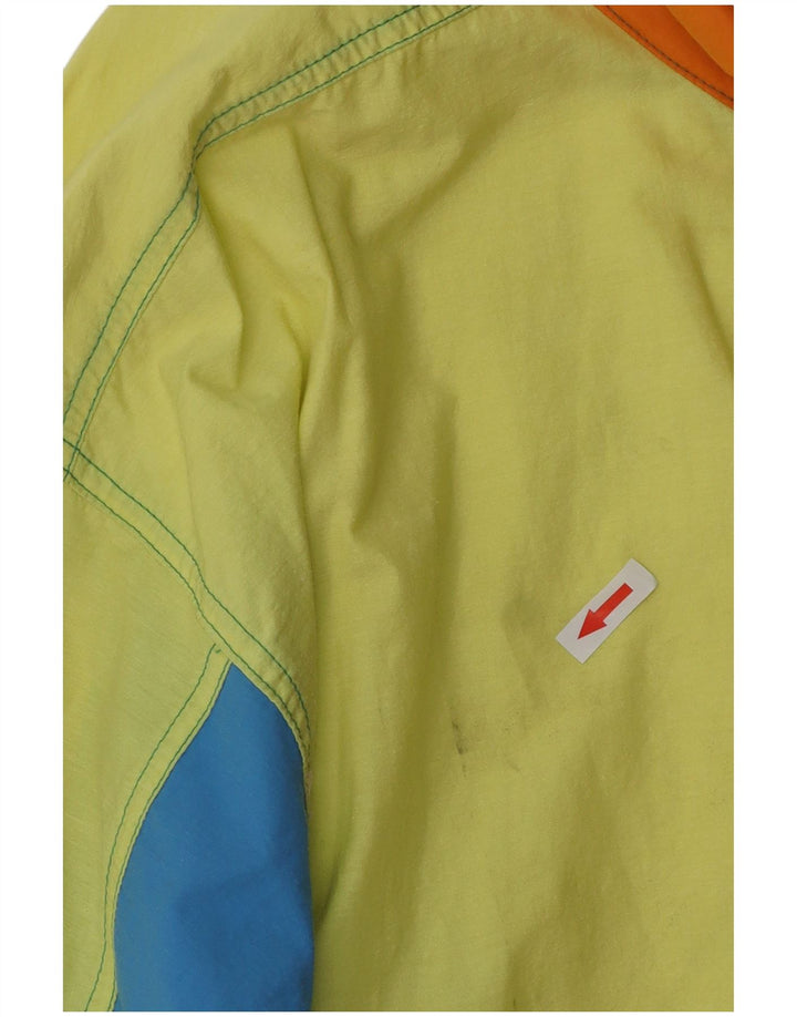 Vintage Herre Utility Jacket UK 40 Stor flerfarvet Colourblock