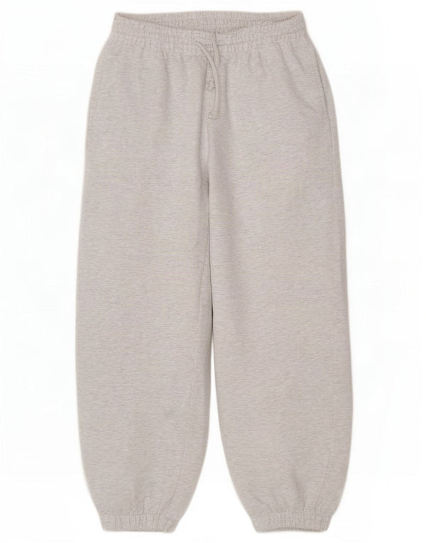 Zara Womens Loose Fit træningsdragt Bukser Joggers UK 12 Medium Grey Bomuld