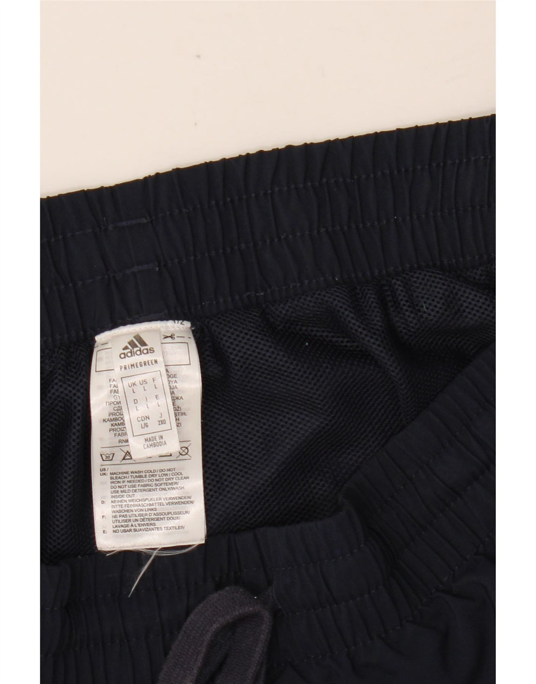 ADIDAS Primegreen sportsshorts til mænd store marineblå polyester