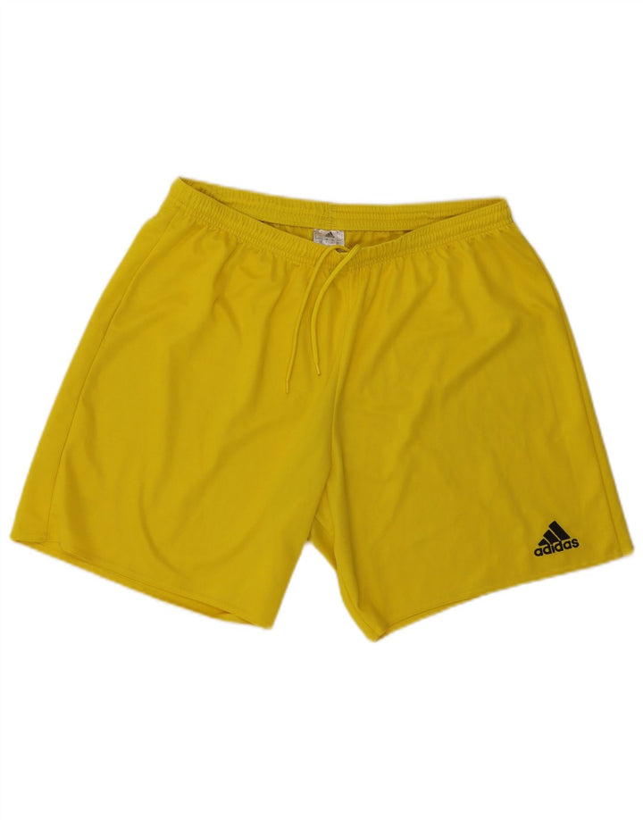 Adidas Aeroready Sportsshorts til mænd XL Gul Polyester