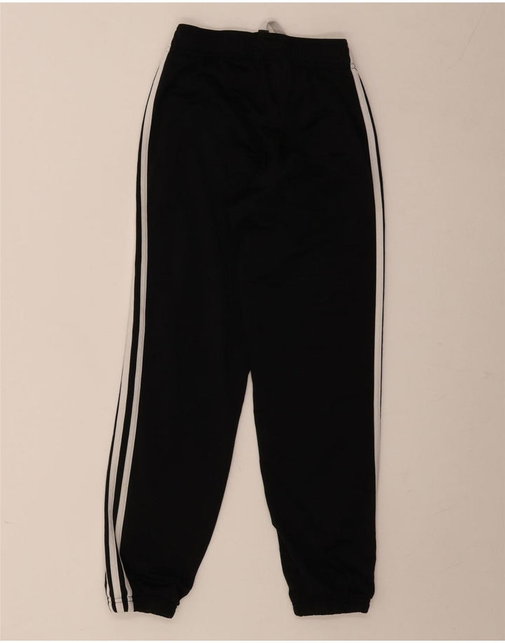 Adidas Drenge Træningsdragt Bukser Joggers 9-10 År Sort Polyester