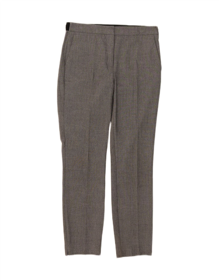 Zara Slim Suit Bukser Small W26 L27 Grå polyester