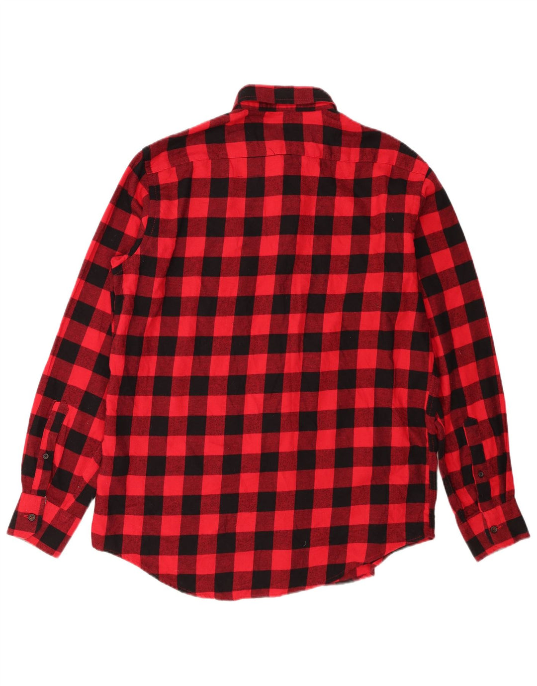 Izod Flanelskjorte til mænd Medium rød ternet bomuld