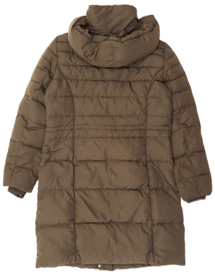 Vero Moda Dame Hætte Polstret Frakke Stor Khaki Polyester Vinter