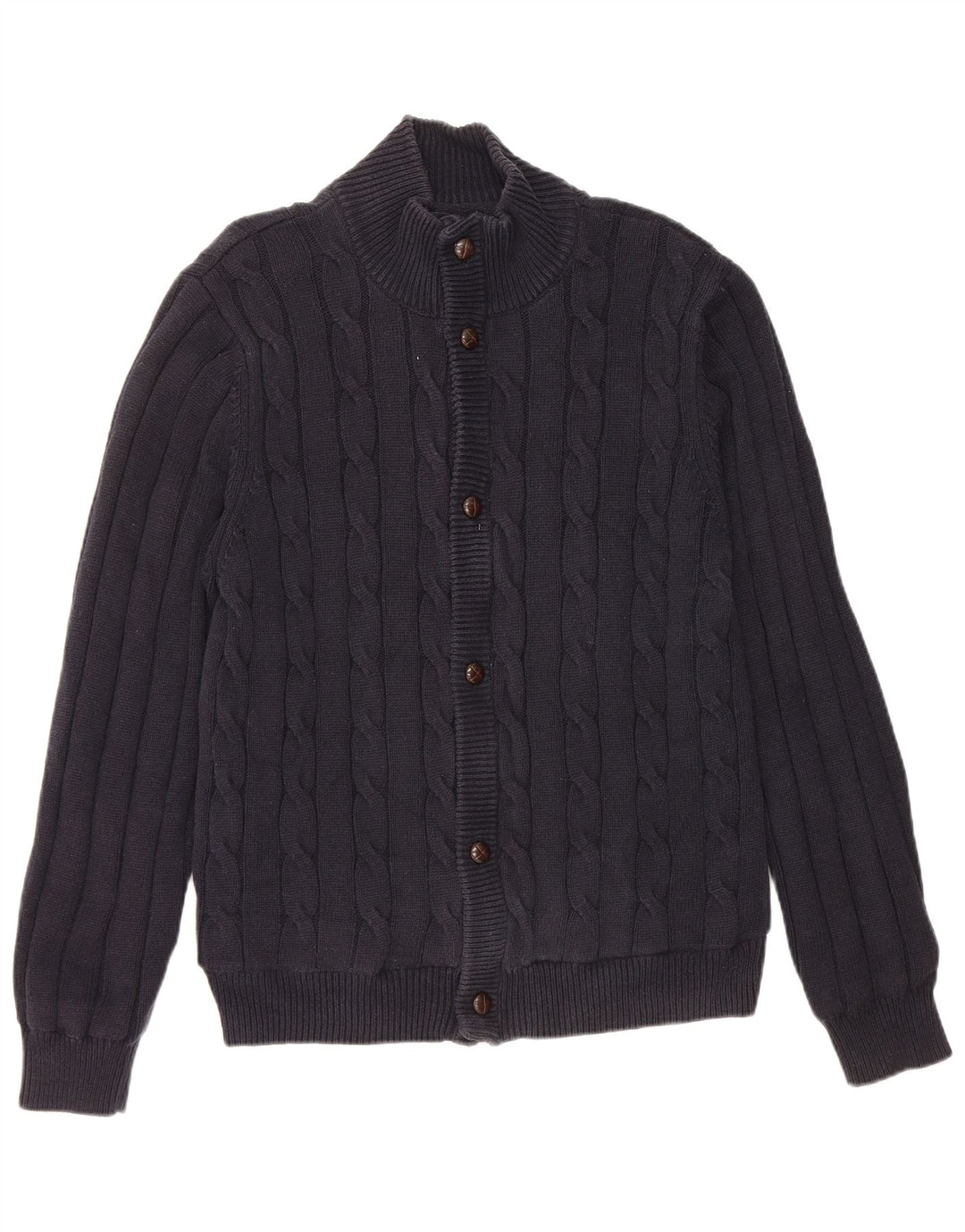 Marks & Spencer Dame Blue Harbor Cardigan Sweater UK 14 Medium Navy Blue