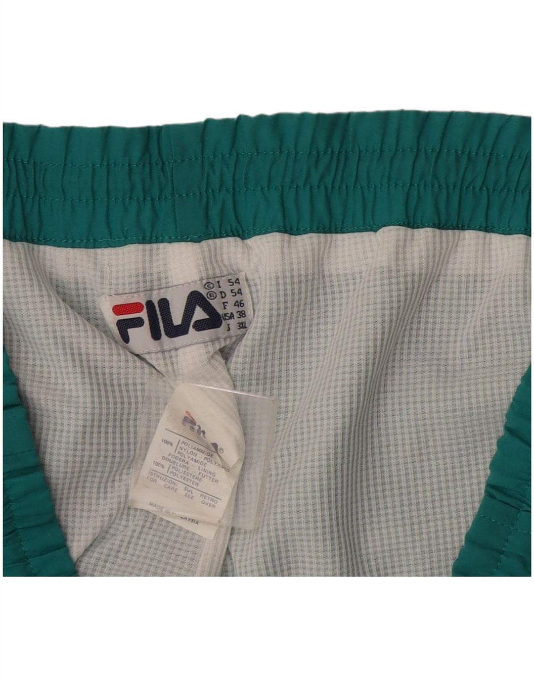 Fila Hel træningsdragt til mænd IT 54 XL Grøn Colourblock Polyamid