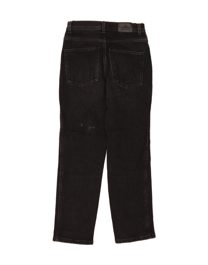 MASSIMO DUTTI Womens Straight Jeans W26 L27 Black Vintage Massimo Dutti and Second-Hand Massimo Dutti from Messina Hembry 