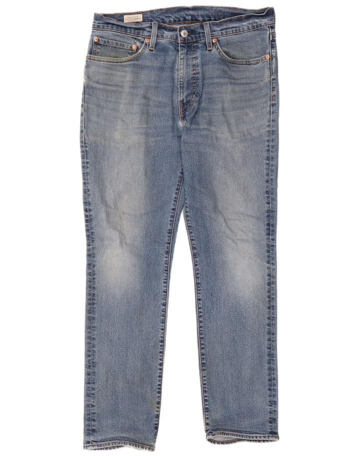 Levi's Herre 511 Slim Jeans W34 L32 Blå Bomuld