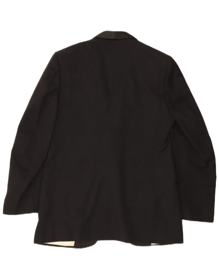 Vintage Herre 1 Knap Blazer Jacket UK 40 Large Black