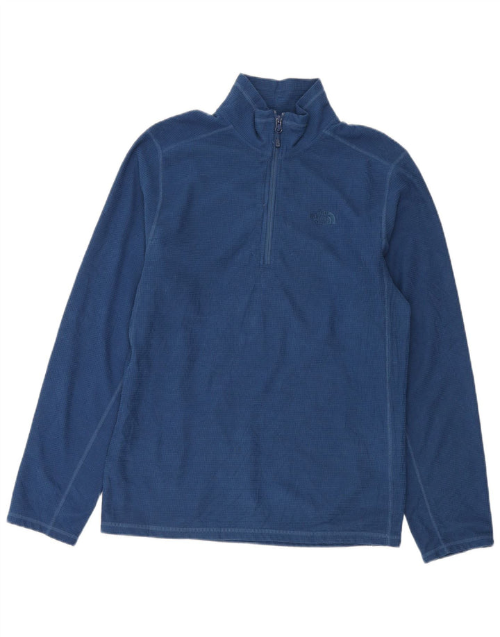 The North Face Herre lynlåshals Fleece Jumper Medium Navy Blue Polyester