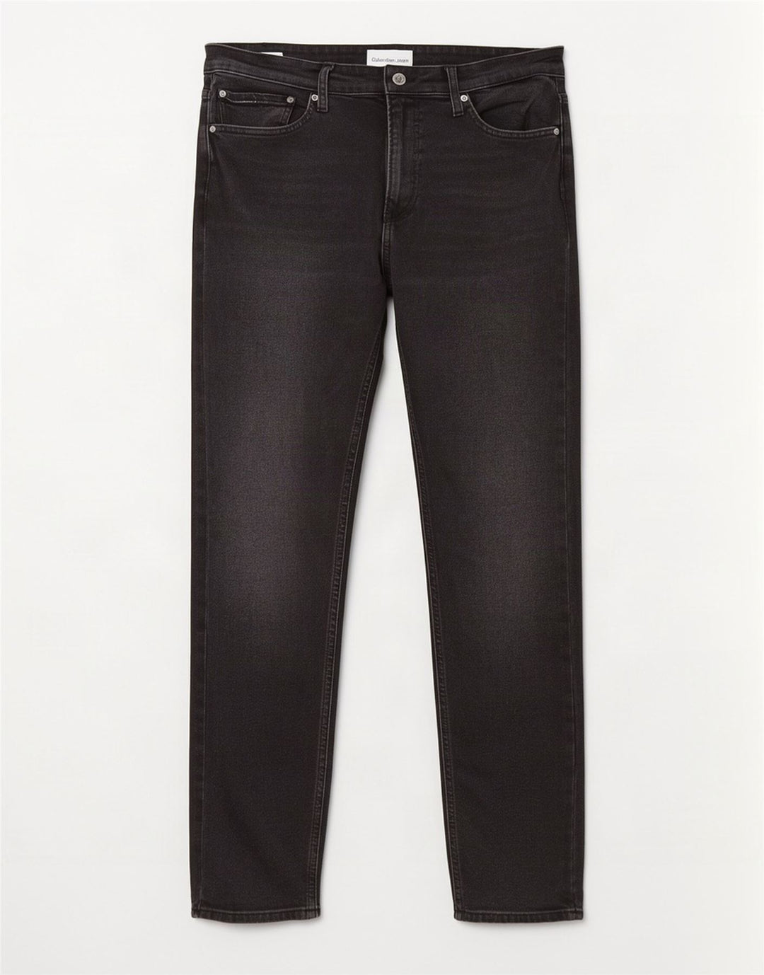 Calvin Klein Herre Slim Jeans W36 L34 Grå Bomuld