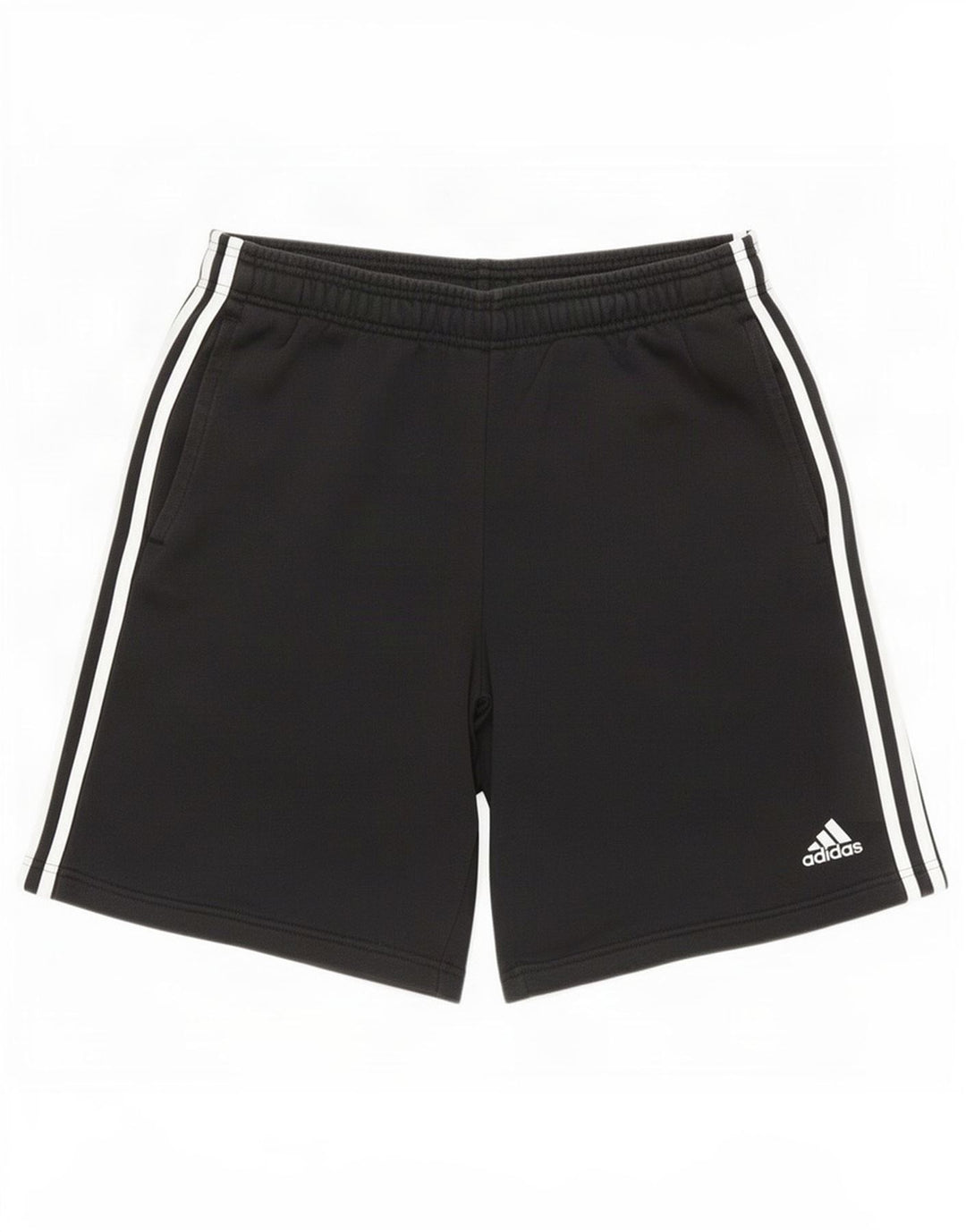 Adidas Herre Sportshorts Medium Sort Bomuld