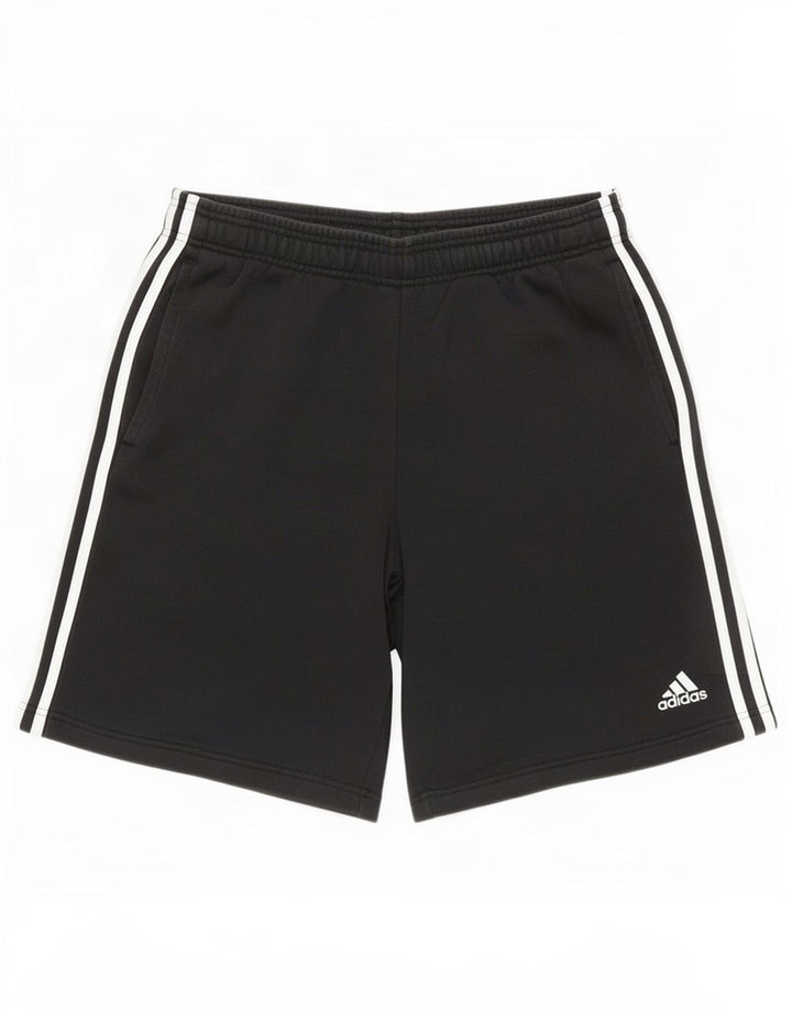 Adidas Herre Sportshorts Medium Sort Bomuld