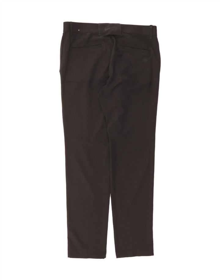 NIKE Mens Dri Fit Slim Fit Chino Trousers W32 L32 Black Polyester Vintage Nike and Second-Hand Nike from Messina Hembry 