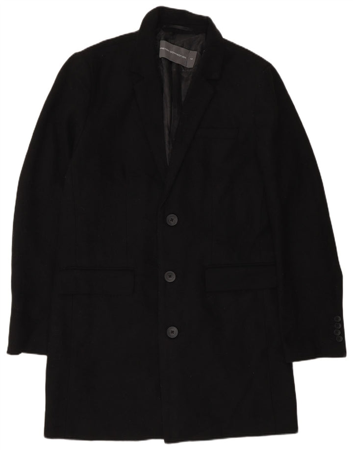 French Connection Herre Overfrakke UK 38 Medium Sort Uld