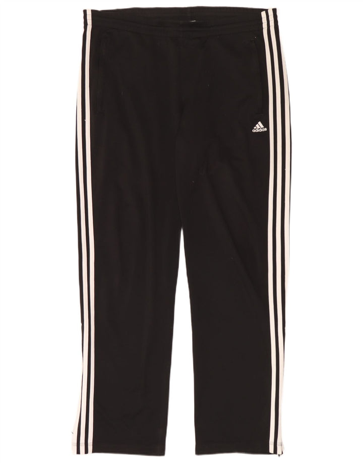 Adidas Træningsdragtsbukser til mænd UK 40/42 Medium Sort Polyester