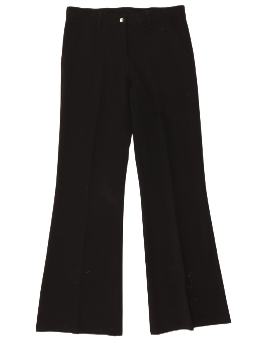 VINTAGE Dame Bootcut Chino Bukser Medium W30 L32 Sort Polyester