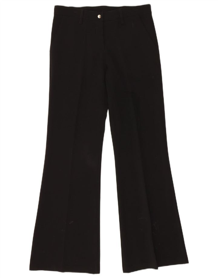 VINTAGE Dame Bootcut Chino Bukser Medium W30 L32 Sort Polyester