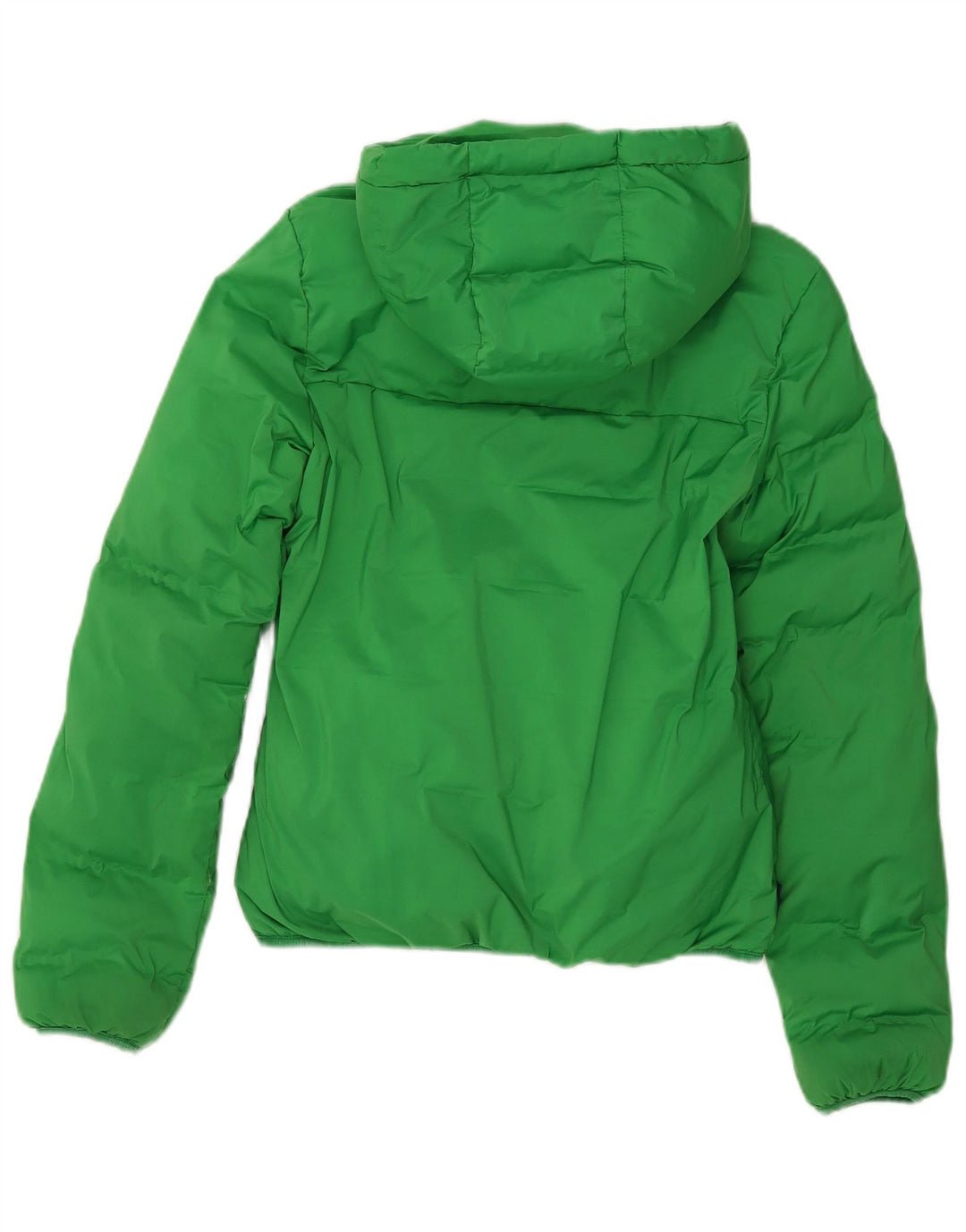 Superdry Polstret hættejakke til kvinder UK 8 Lille grøn polyester