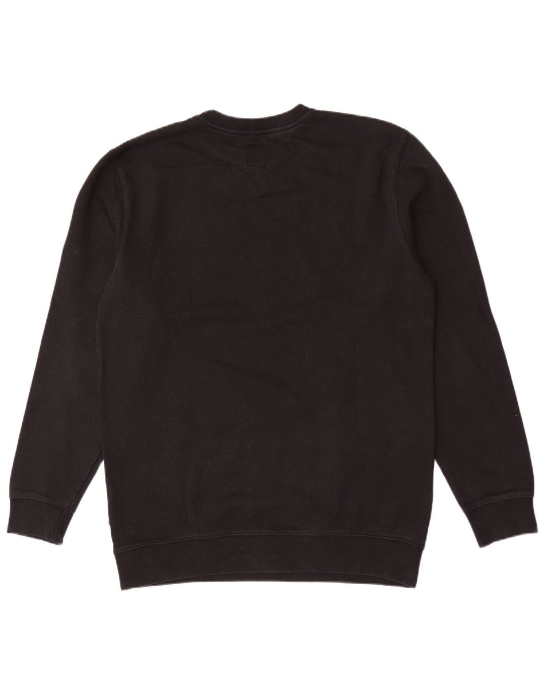 Vans Herre Grafisk Sweatshirt Jumper Stor Sort Bomuld
