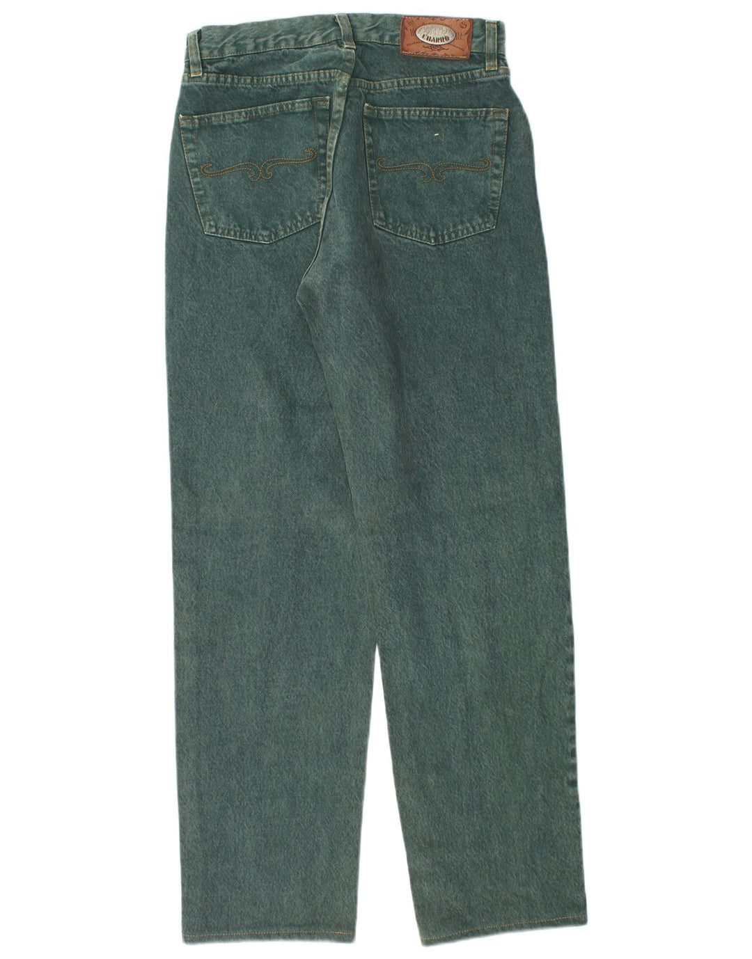EL CHARRO Lige jeans til kvinder W31 L31 Grøn bomuld