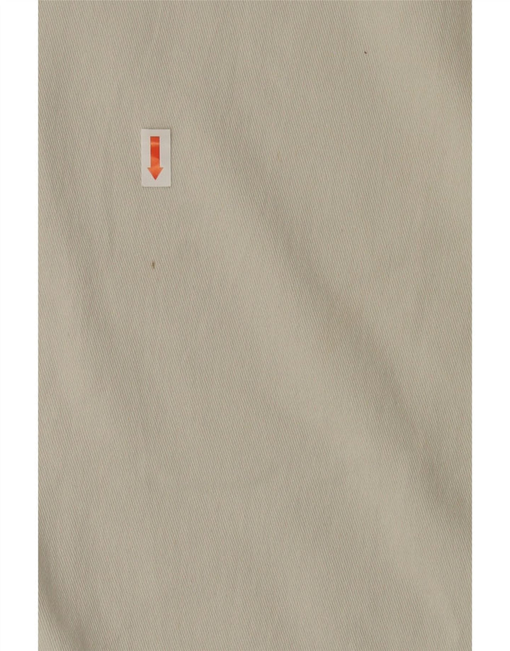 DOCKERS Womens Tapered Capri Trousers US 12 Medium W30 L23 Off White Vintage Dockers and Second-Hand Dockers from Messina Hembry 