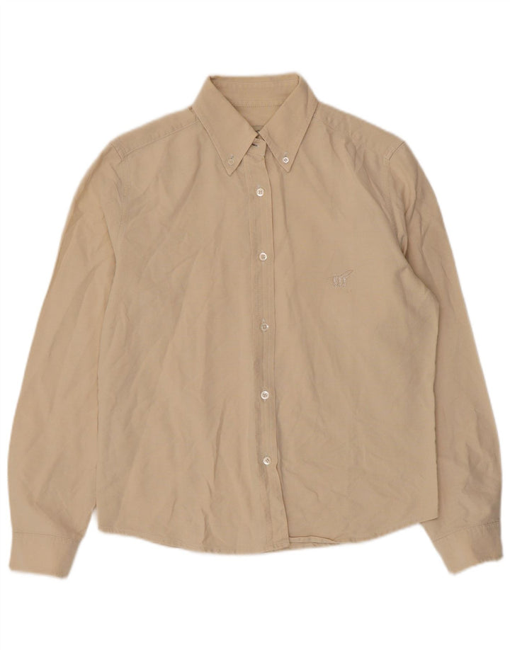 Henry Cottons Dameskjorte IT 44 Medium Beige Bomuld