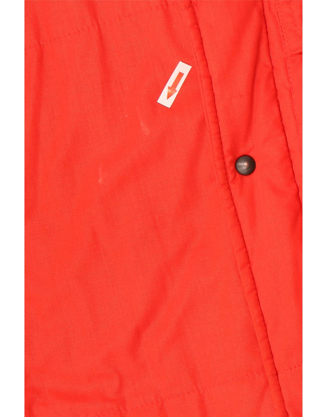 Wrangler Polstret hættejakke til kvinder UK 20 2XL Rød Colourblock