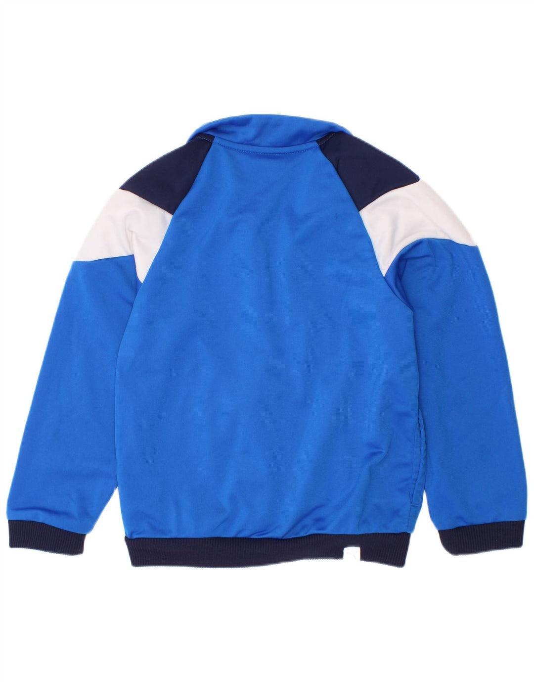 Puma drenge grafisk træningsdragt topjakke 3-4 år Blå Colourblock Polyester