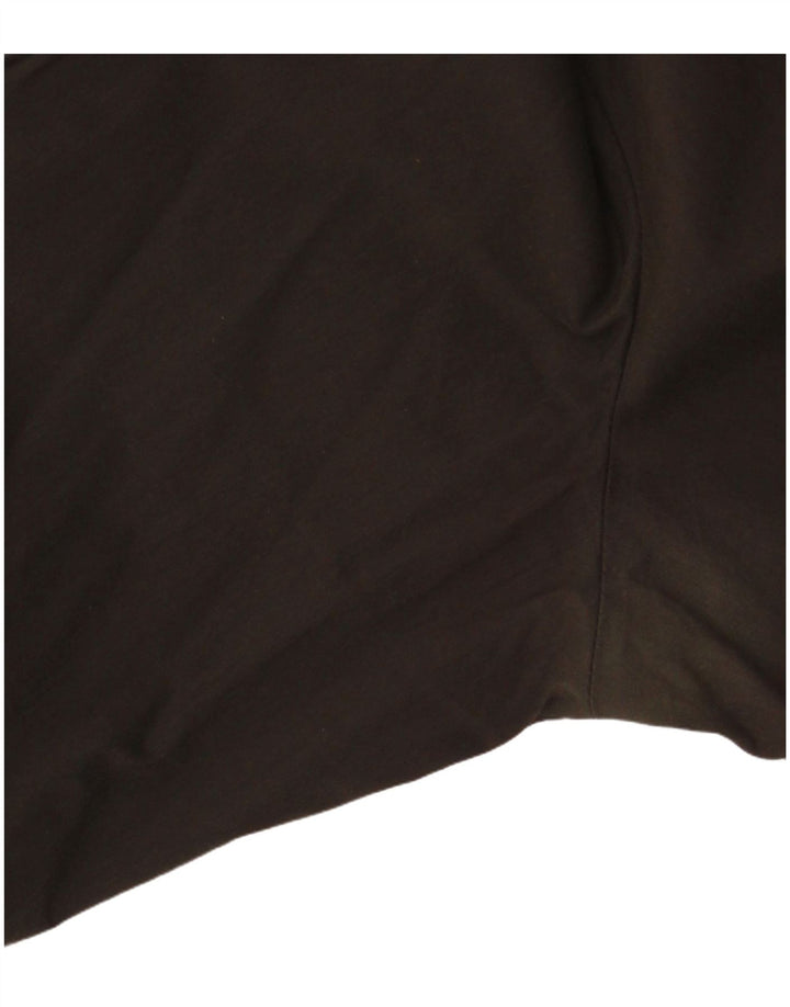 TRUSSARDI JEANS Dameskjorte UK 20 2XL Brun Bomuld