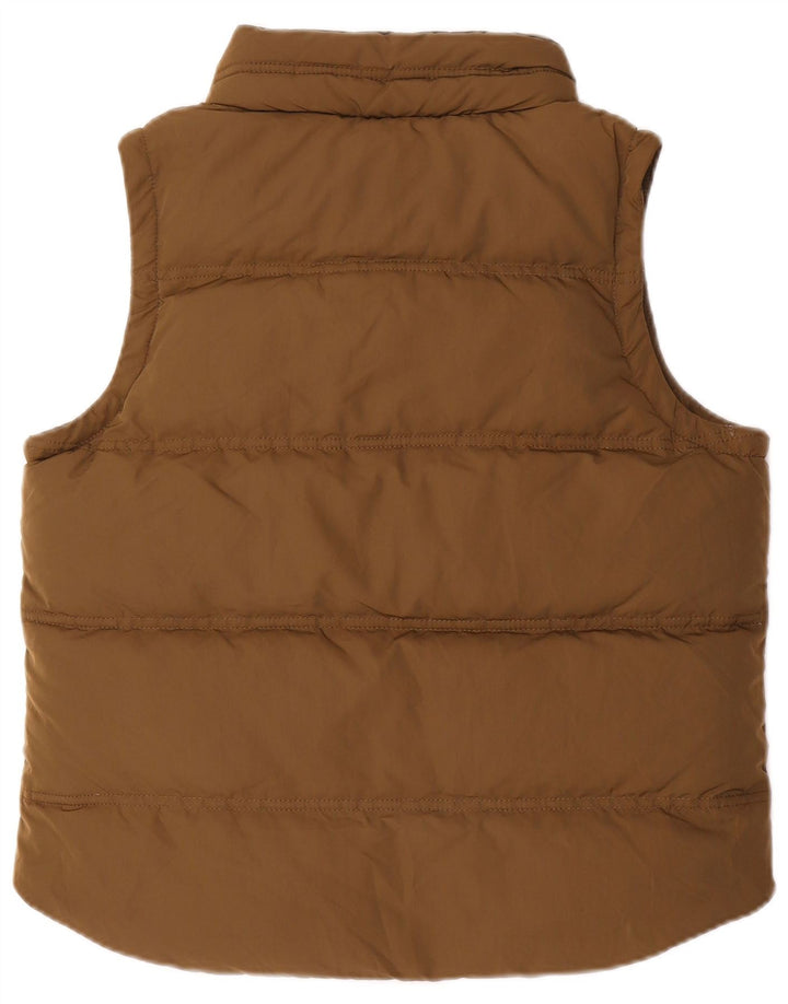 PEPE Jeans Dame Polstret Gilet UK 16 Large Khaki Polyester