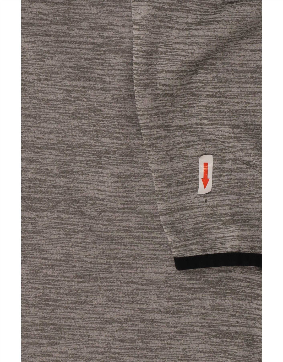 Under Armour Herre Zip Neck Sweatshirt Jumper Large Grå Flecked Polyester