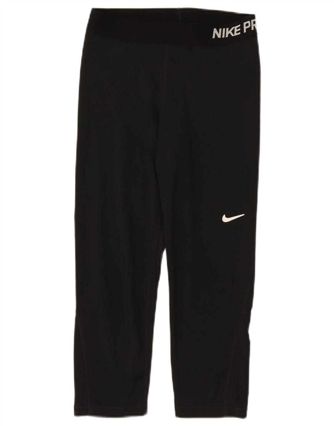 NIKE Dri Fit grafiske leggings til kvinder mellem sort polyester