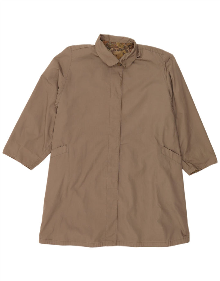 Vintage vendbar trenchcoat til kvinder DK 20 2XL Beige