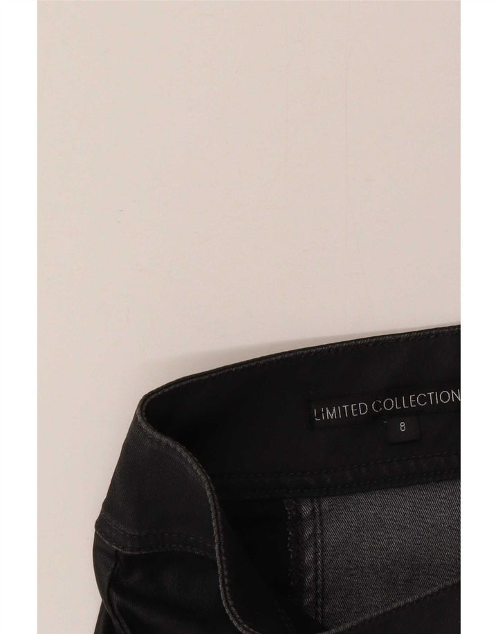 Marks & Spencer Pencil Nederdel til kvinder UK 8 Small W30 Black Bomuld
