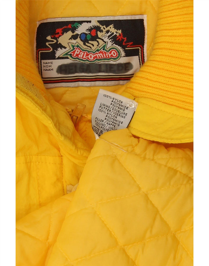 Palomino Dame Duffle Jacket UK 16 Stor Gul Nylon