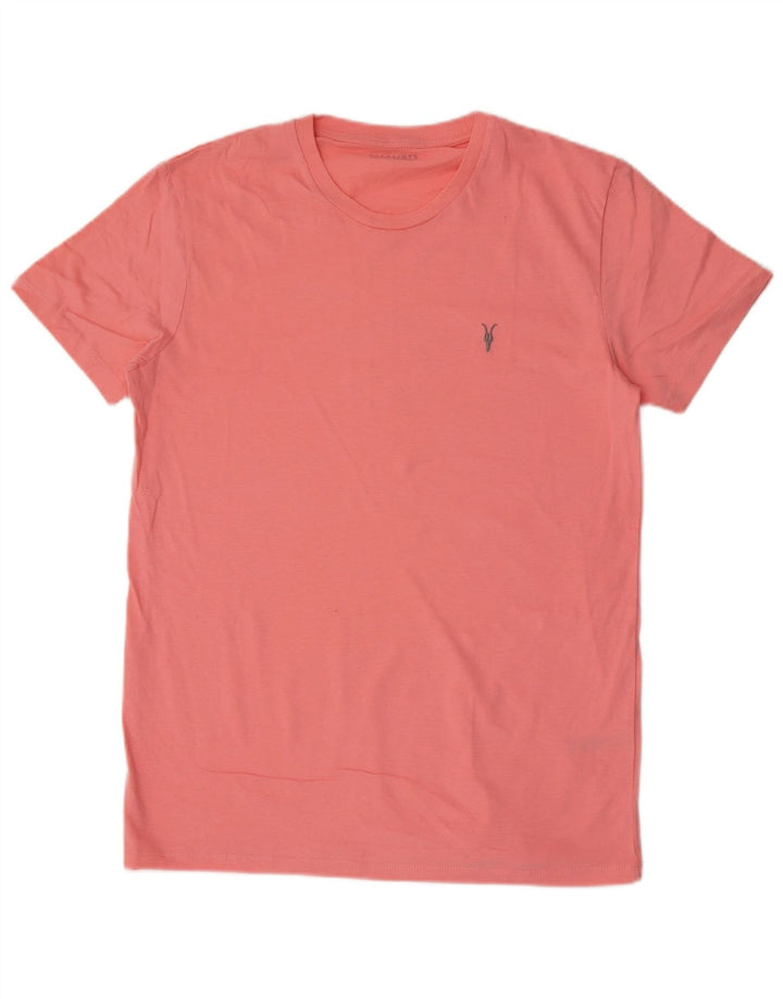 All Saints Herre T-Shirt Top Medium Pink Bomuld