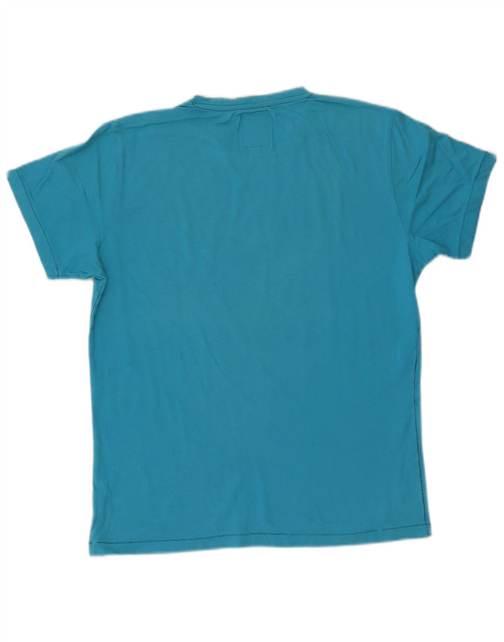 Jack & Jones Herre Baltimore Grafisk T-Shirt Top Stor Blå Bomuld