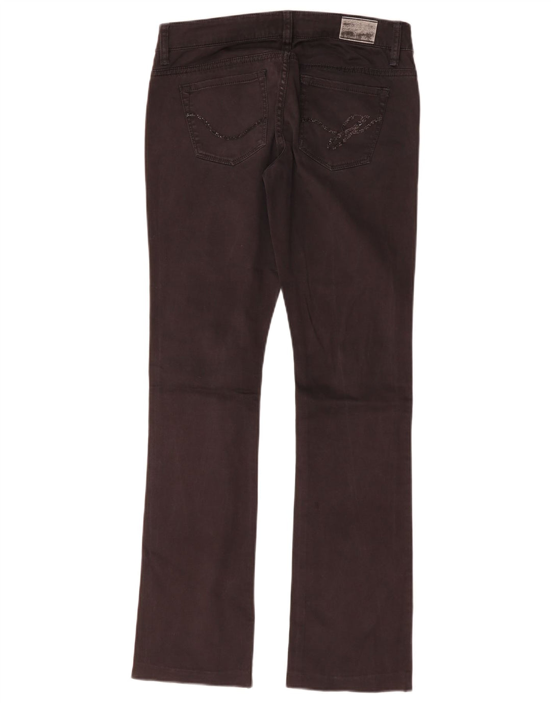 GUESS Dame Starlet Bootcut Jeans W28 L30 Sort Bomuld