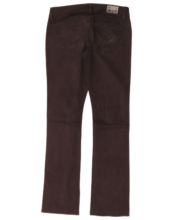 GUESS Dame Starlet Bootcut Jeans W28 L30 Sort Bomuld