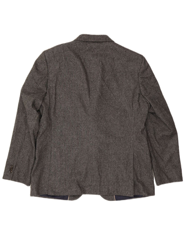 Marks & Spencer Herre 2-knaps blazerjakke UK 44 2XL Grå uld