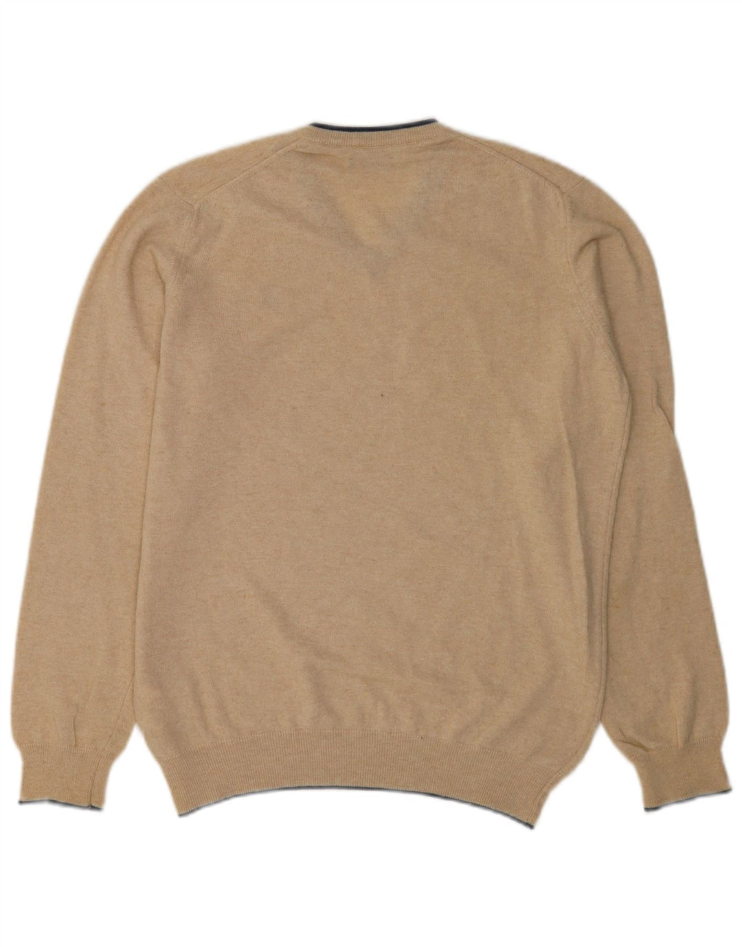 North Sails Herre V-hals sweater Lille Beige Polyamid