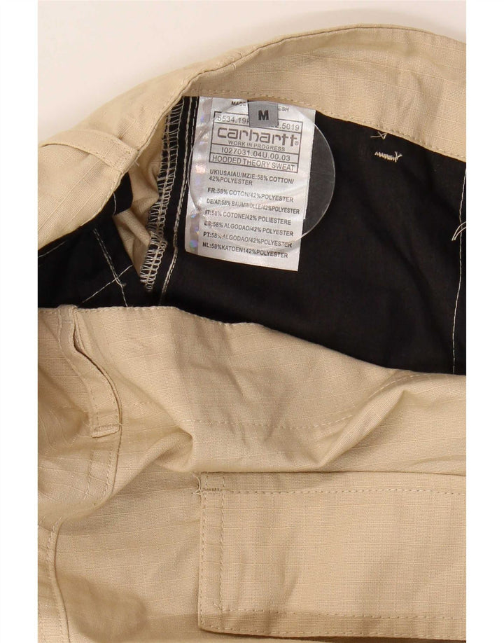 Carhartt Herre Straight Cargo Bukser Medium W34 L29 Beige Bomuld