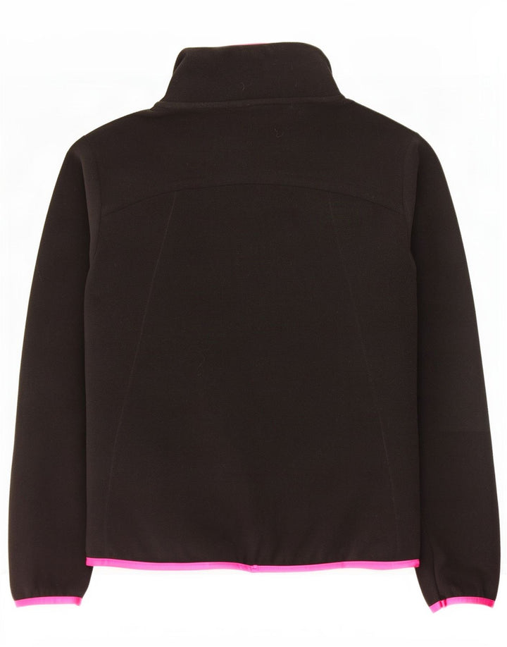 Puma Fleecejakke til kvinder UK 12 Medium Sort Polyester