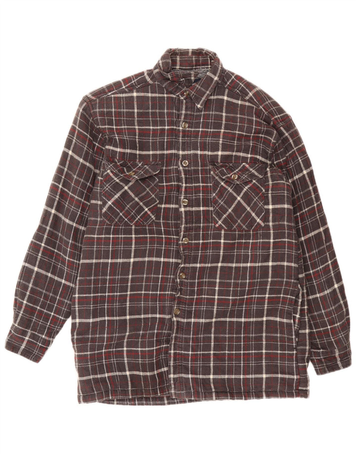 Wrangler Herre Lumberjack Flanel Shirt Medium Grey Check